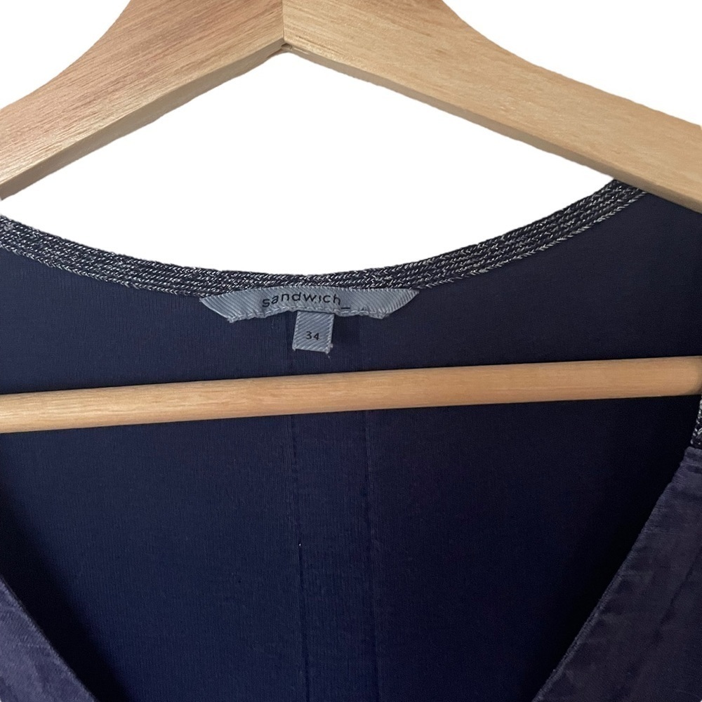 Sadwich_ Clothing Garment Dye Dress Linen Indigo small (34) - Picture 3 of 7